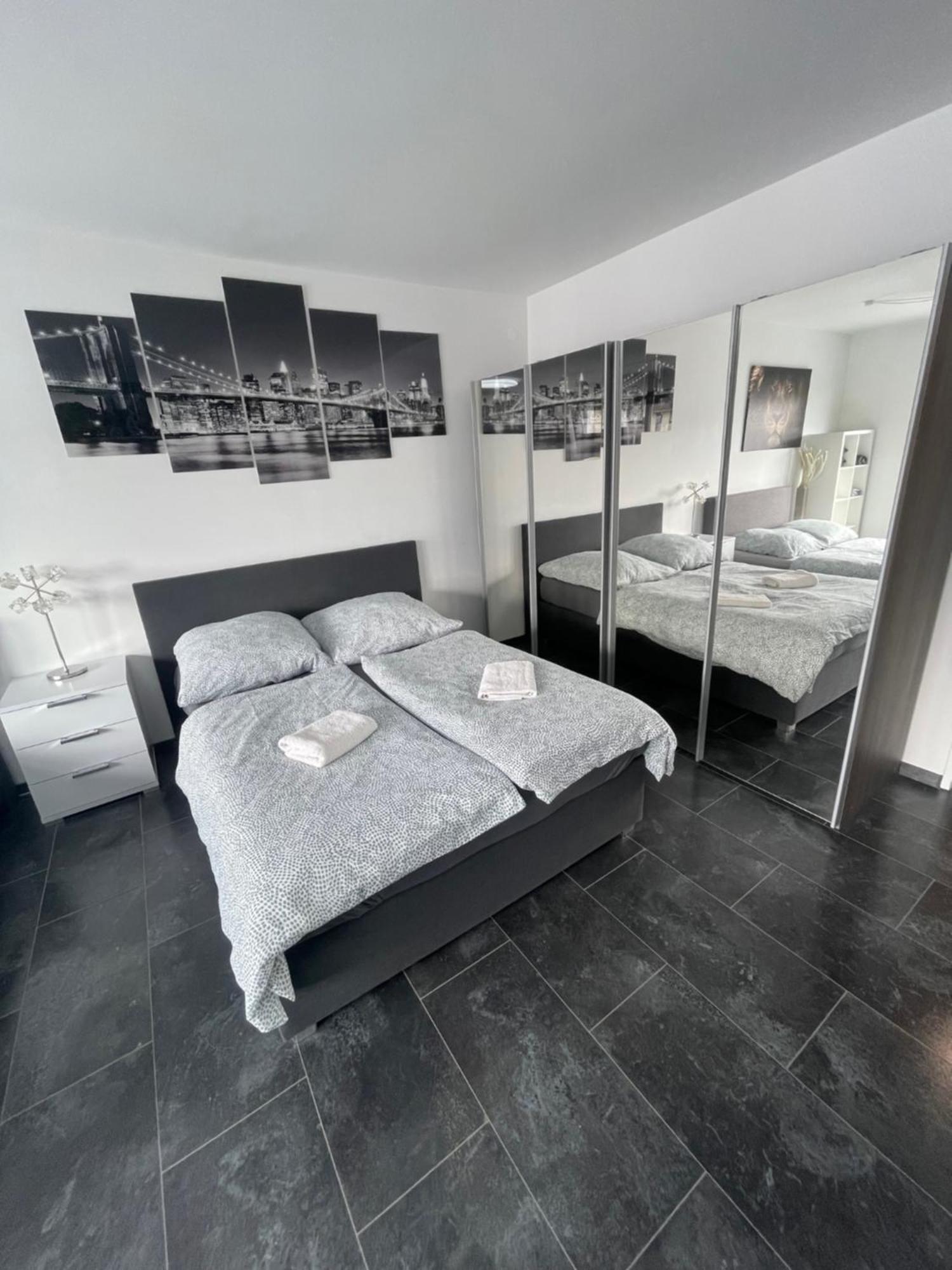Exklusive Moderne Wohnung Giessen Stadtnaehe Mit Balkon Annerod Exteriér fotografie